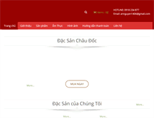 Tablet Screenshot of dacsanchaudoc.com